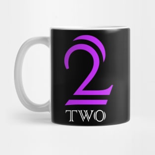 Cool, stylish number two... 2 Mug